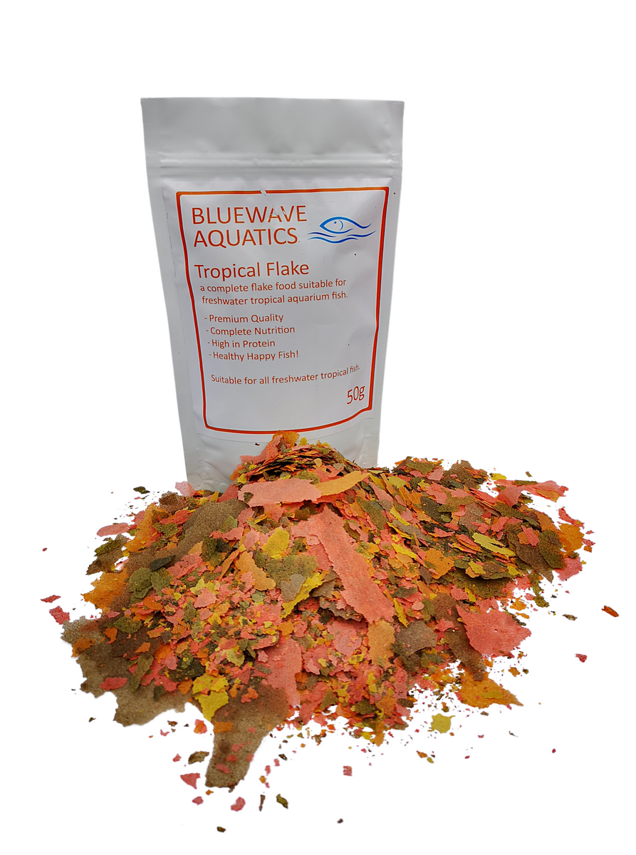 Tropical Fish Flakes (50grams) – Bluewave Aquatics