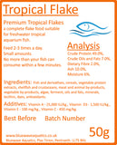 Tropical Fish Flakes (50grams)